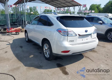 2010 Lexus Rx 450H z USA, uszkodzony, nr VIN JTJBC1BA6A2022986
